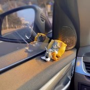 Resim Warner Bros. Tom ve Jerry Araba Süsleri, Araç Gösterge Paneli İç Aksesuarları, Aile ve Arkadaşlar için Hediyeler 