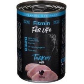 Resim Fitmin For Life Hindi Etli Pate Yetişkin Konserve Köpek Maması 1 Adet 400 Gr 