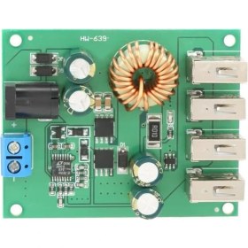 Resim Motorobit Dc-Dc 5V Sabit Çıkış Voltaj Düşürücü 8-36V Regülatör 