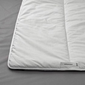 Resim IKEA Tek Kişilik Kışlık Yorgan, Beyaz Renk 150x200 cm Dolgu 0yuklu Polyester Lif 