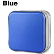 Resim Sunshine022 Mavi 40 Gözlü Taşınabilir Cd Dvd Kılıfı Dayanıklı Disk Organizatörü 