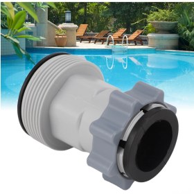 Resim Vkemall Intex 10722 İçin 60mm Konaklı Plastik Havuz Hortumu Dönüştürme Adaptörü - Sızıksız Bağlantı Ve Dayanıklı Kullanım 