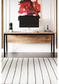 Resim Ms2 Çalışma Masası,ofis Masası - 70x160 Cm - Çam Ms2 - 160 - Çam 