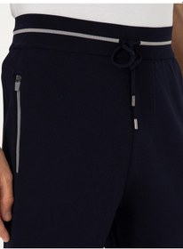 Resim Cacharel Lacivert Jogging Fit Triko Pantolon 