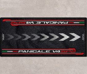 Resim PANIGALE V4 SP2 İçin Tasarlanmış Motosiklet Matı - MM7190 - Kişiye Özel / 220cm x 100cm 