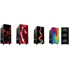 Resim Bitges RGB LED Ekranlı 600W 80+ Oyuncu Bilgisayar Kasası 