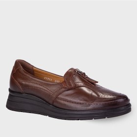 Resim Forelli 21311 Polına Taba Kadın Hakiki Deri Ayakkabı Taba 