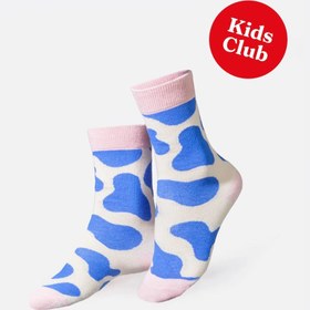 Resim Eat My Socks Blue Milk Çocuk Çorap 