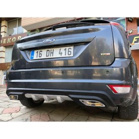 Resim 10oto Ford Focus 2 - 2.5 Hatchback Hb Plastik 2 Çıkış Egzoz Görünümlü 