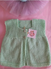 Resim Candy Babies Yün Bebek Yeleği YB677 