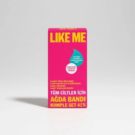 Resim Like Me 41'li Ağda Bandı Komple Set Tüm Ciltler İçin 20 Adet Vücut 8 Adet Yüz Bandı 