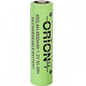 Resim Orion 4500 mAh 450 LAH 1.2 V Ni-MH Şarj Edilebilir Pil 