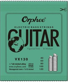 Resim Orphee VX130 5 Telli Bas Gitar Teli 