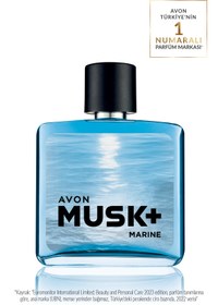 Resim Avon Musk Marine Erkek Parfüm 75 Ml. ve Full Speed Erkek Parfüm 30 Ml İkili Paket 