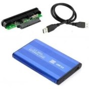Resim Maxgo 2001b 2.5" Usb Harici Ssd Harddisk Hdd Kutusu Sata Hard Disk Harici - Kılıf - Mavi 