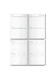Resim Victoria's Journals Akademik Ajanda 2023-2024 Haftalık A5 14.8x21 Cm Çok Renkli 