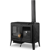 Resim Truva Lüx Fs062 Fırınlı Döküm Soba 