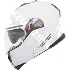 Resim beon - ÇENE AÇILIR VİZÖRLÜ KASK [B700] [BEYAZ] [ 