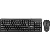Resim Havit KB611CM Kablolu Türkçe Q Klavye Mouse Set Havit