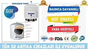 Resim Sulook Su Arıtma Cihazı Tankı 3.2 Galon 12 Lt Antibakteriyal 