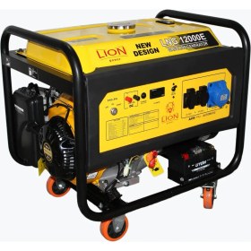 Resim Lıon Power Lng 12000E Benzinli Jeneratör 12 Kva Marşlı Monofaze %100 Bakır Sargılı 