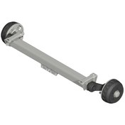 Resim Knott 1800kg 5x112 1850 - 2320mm Torsiyonlu Frenli Aks Dingil 