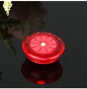 Resim Pazly- Stil Bisiklet Işığı Pilli Renkli Mini Led Bisiklet Işığı Bisiklet Tekerleği Konuştu Işık Çalışan Işıklar Bisiklet Bisiklet Aksesuarları 