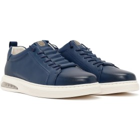 Resim Derimod Erkek Lacivert Bağcıklı Deri Sneaker 26SFD692418 