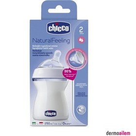 Resim Chicco Natural Feeling PP 2m+ Biberon 250 ml 
