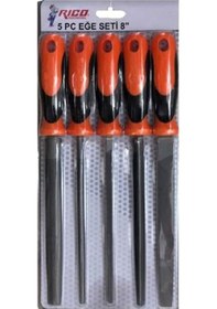 Resim Rico 012-rc2160 Profesyonel Eğe Seti 8" 5 Parça 