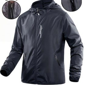 Resim Uygun Fiyatlı, Bir Beden Büyük Alınması Tavsiye Edilen - Hafif Kapüşonlu Sweatshirt: Dağcılık, Yürüyüş, Seyahat ve Yüzme İçin | Unisex Spor Ceketi (Yeni/Eski Versiyon Rastgele Gönderilir) 