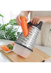 Resim Wondernest Taraflı Rende, Paslanmaz Çelik Mutfak Lichen Kavun Çok Amaçlı 4 Kb - Dayanıklı Ve Pratik 