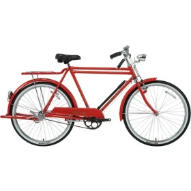 Resim Bisan Roadstar Classıc Hizmet Bisikleti 58CM V 26 Jant 1 Vites Kırmızı Siyah Gold 