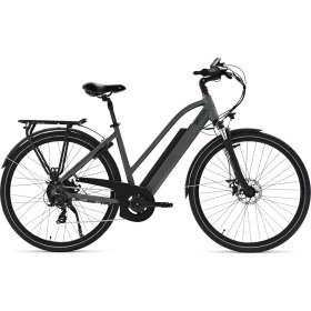 Resim Elektrikli Bisiklet B15 | Pedelec Gri | Extra Güçlü 36V 14.0AH Aspilsan Batarya | 28" 