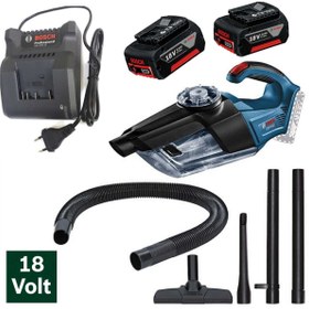 Resim Bosch GAS 18V-1 Professional Akülü El Süpürgesi 3 Ah Çift Batarya 