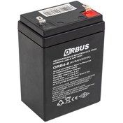 Resim Akü 4 Volt 8 Amper Orbus Orb4-8 (68 X 45 X 95 Mm) 
