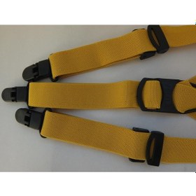 Resim Sarı Çocuk Pantolon Askısı Sarı 