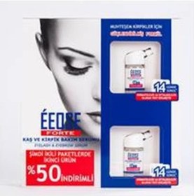 Resim Eeose Forte Kaş ve Kirpik Bakım Serumu 2 x 10 ML 