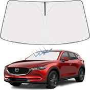 Resim 2020-2023 CX 30 CX30 SUV Modelleri için Katlanabilir Ön Pencere Güneşlik - Polyester Elyaf, saç tokası ve Döngü Kapatma, Güneş Hasarından Artan Koruma, Kolay Kurulum, Ön Pencere Güneşlik | Modern Araba Aksesuarı | Dayanıklı Güneşlik, Güneş Koruma Aksesuarları 
