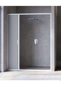 Resim Duşakabin Sola Açılır 150 CM Beyaz 