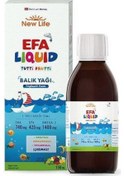Resim Newlife Efa Liquid Tutti Frutti Balık Yağı Şurubu 150Ml 