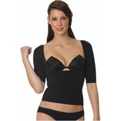 Resim Emay Seamless Kadın Göğsü Açık Kısa Kollu Korse 5014 