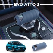 Resim BYD ATTO 3 Araba Dişli Şifre Kolu Silikon Koruyucu Kapak - Ergonomik Tasarım, Dayanıklı ve Çizilmeye Karşı, Tüm Araçlara Uygun, Kolay Kurulum Araba İç Aksesuarı, Araç Aksesuarı, Ergonomik Tasarım, Çizilmeye Karşı Malzeme 