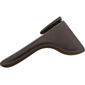 Resim Azm Hırdavat Penguen Cam Raf Tutucu Uzun Ayarlı Mat Siyah 