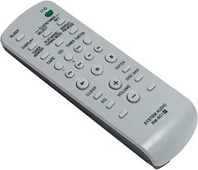 Resim VINABTY Yeni RM-SC1 Uzaktan Kumanda Değiştirme - RM-SC1 Uzaktan Kumandayı Değiştirin SONY Audio RM-SC1 RMSC1 CMT-NE3 CMTNE3 HCD-NE3 HCDNE3 MHC-GX250 MHCGX250 MHC-GX450 MHCGX450 Uzaktan Kumanda için 
