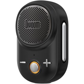Resim Divoom Itour-s Ip67 Mini Bluetooth Hoparlör, Güçlü Bas, Taşınabilir Ses Bombası, Siyah 