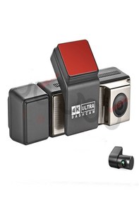 Resim Kingline A3 Model 4k Gps ,wifi Ve Gece Görüşlü 3 Kameralı Araç Kamerası 