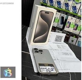 Resim Apple iPhone 15 Pro İkinci El TR | 256 GB | Natürel Titanyum 