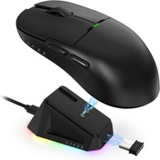 Resim AJAZZ AJ159P 2.4GHz Kablosuz Oyun Fare, 56g Ultra-Hafif, 26KDPI PAW3395 Sensörü, 6 Programlanabilir Düğme, 80M Tıklama Anahtarı, USB3.0 Kablolu Bağlantı, İki El Kullanımı, Şarj Edilebilir Pil, 1K Raporlama Hızı, 56g Ultra-Hafif, 26K DPI Sensörü, 6 Programlanabilir Düğme, 80M Tıklama Anahtarı, İki El Kullanımı, Şarj Edilebilir Pil, Oyun Fare | Ergonomik Tasarım | Dayanıklı Plastik 