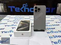 Resim Apple iPhone 15 Pro Max İkinci El TR | 256 GB | Natürel Titanyum İkinci El 15 PRO MAX PİL % 93 HATASIZ TEMİZ SIFIR AYARINDA